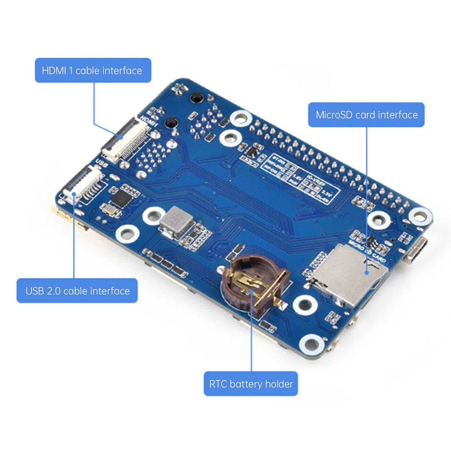 Scheda di espansione del modulo di elaborazione Raspberry Pi 5, scheda di base del modulo di elaborazione CM5