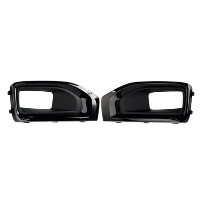 Coppia di coprifari fendinebbia in nero lucido per GMC Yukon / Yukon XL 2015-2020