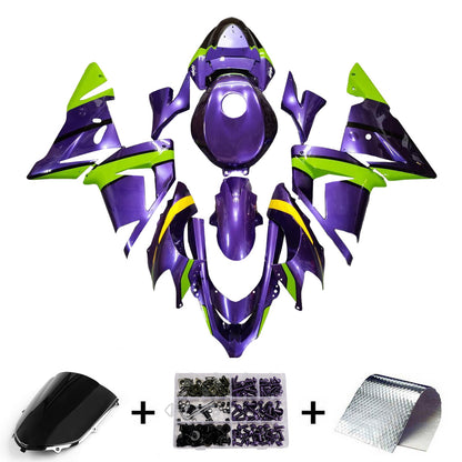 Kit carenatura iniezione in plastica ABS adatto per Kawasaki ZX10R 2004-2005