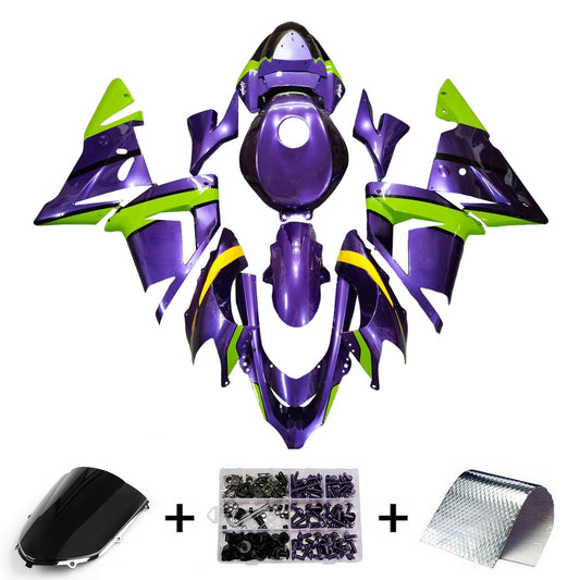 Kit carenatura iniezione in plastica ABS adatto per Kawasaki ZX10R 2004-2005