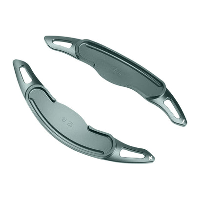 Leve del cambio al volante per Mini F54 F55 F56 F57 in alluminio grigio
