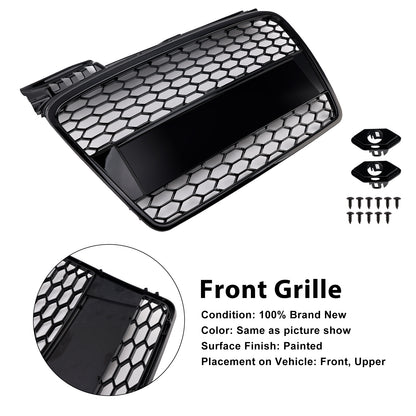 Per Audi A4 B7 2005-2008 Griglia a griglia esagonale in rete sportiva a nido d'ape stile RS4