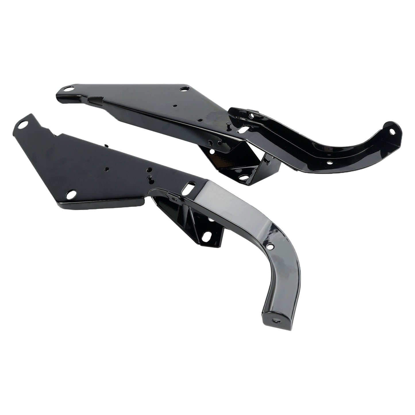 Staffe di montaggio per carenatura testa Harley Touring Electra Glide FLHT e Street Glide FLHX 1996-2013