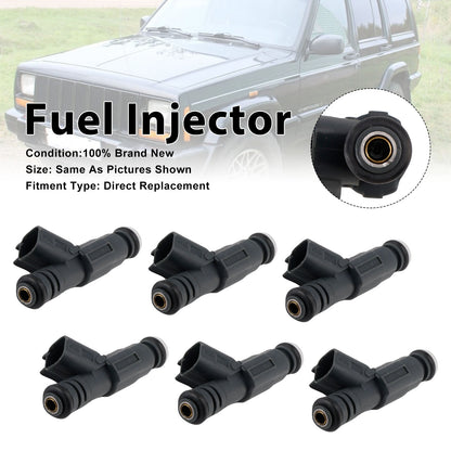 6 iniettori di carburante per Jeep Cherokee 1999-2000 TJ L4 1999-2002 0280156048