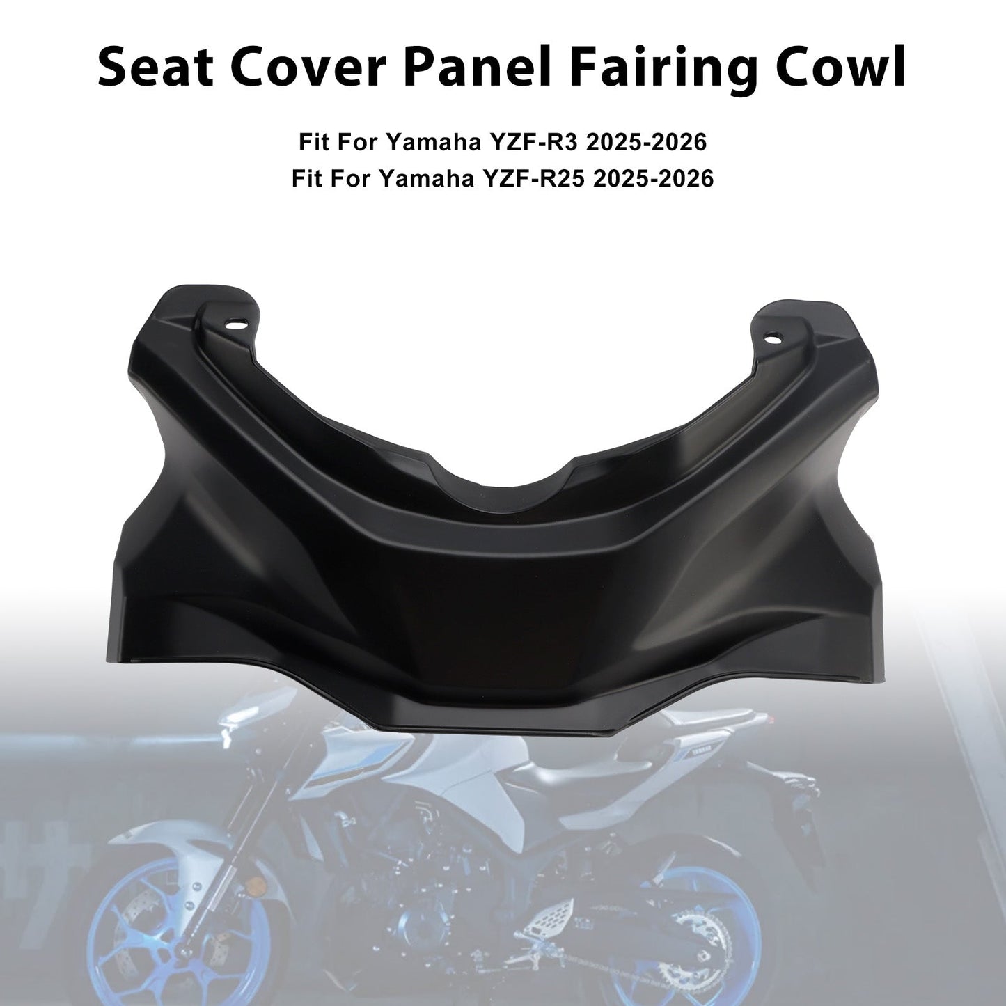 Pannello di copertura della sella Yamaha YZF-R3 R25 MT-03 2025-2026