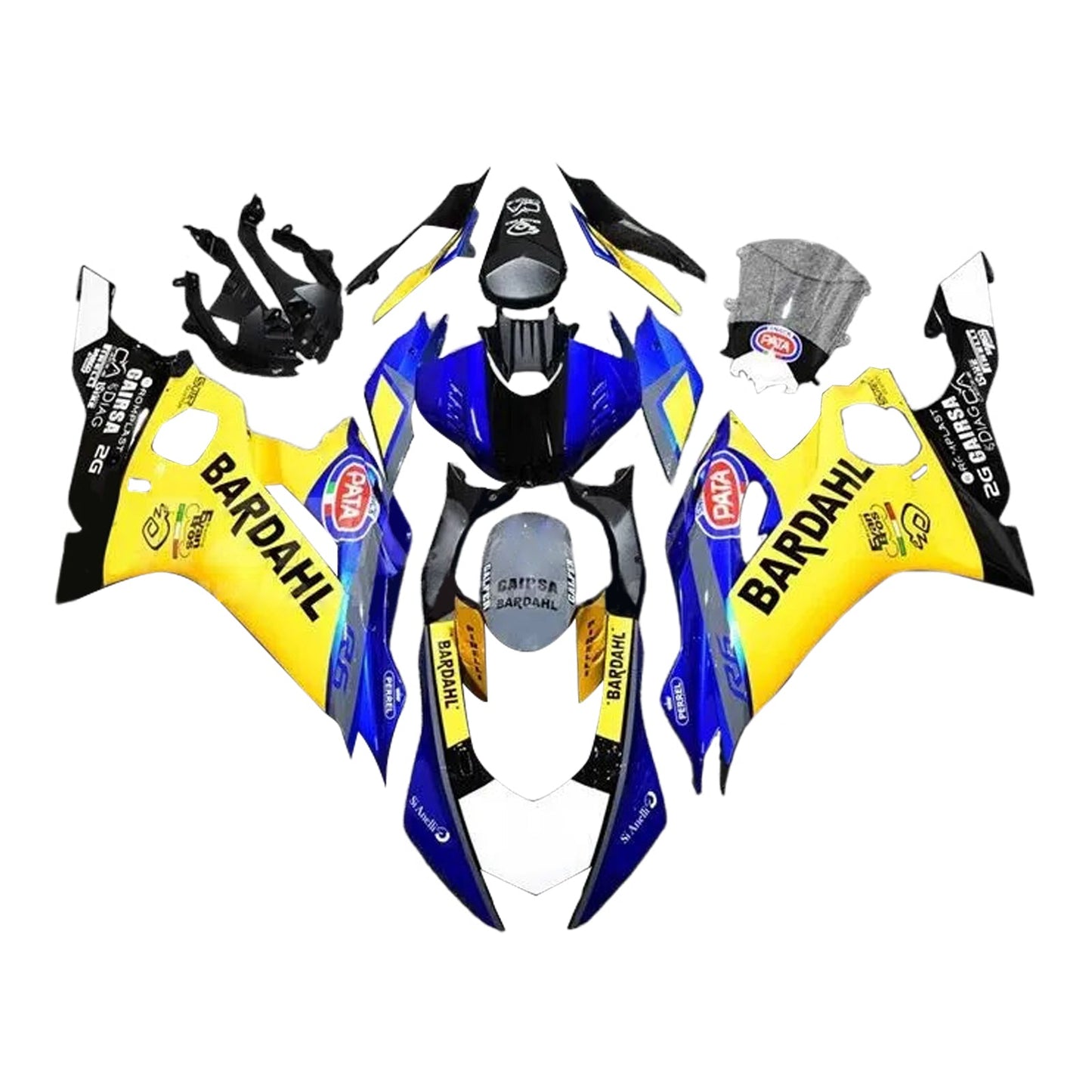 Kit carenatura iniezione Yamaha YZF-R6 2017-2023 Carrozzeria in plastica ABS