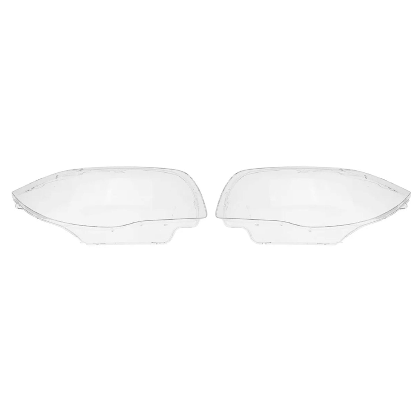 Copertura trasparente in vetro per faro anteriore BMW Serie 1 E81 E82 E87 E88 2 pezzi 2003-2011 63126924486,