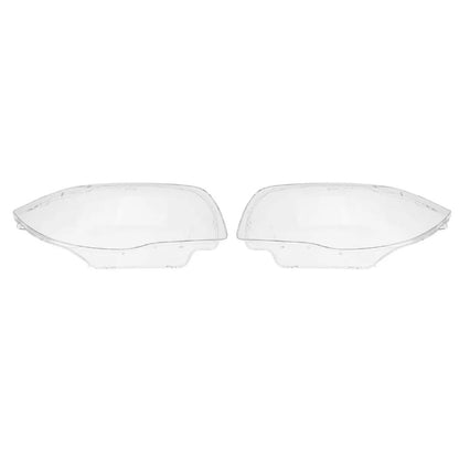 Copertura trasparente in vetro per faro anteriore BMW Serie 1 E81 E82 E87 E88 2 pezzi 2003-2011 63126924486,