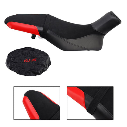 Sella passeggero completa per Suzuki Katana 2019-2024 +20 mm, nera