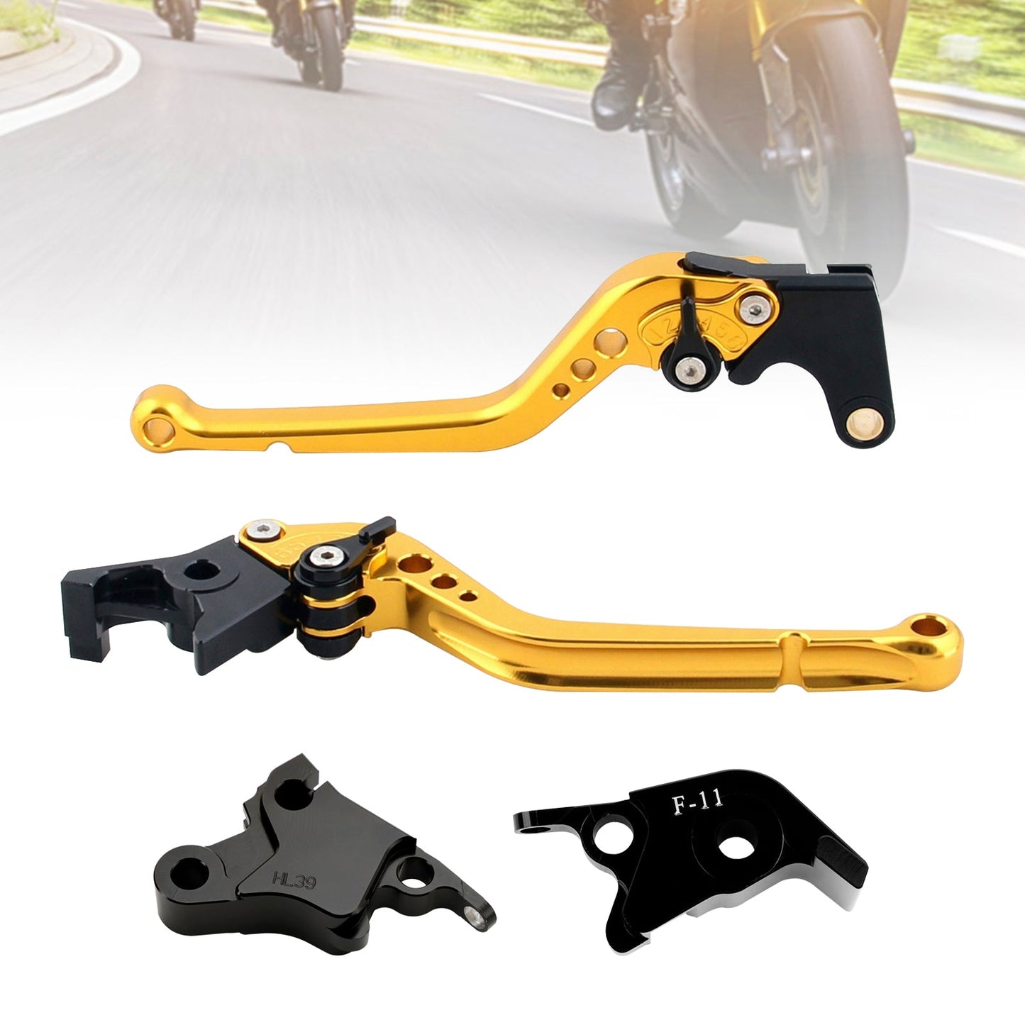 Leva frizione freno lunga adatta per CFMOTO 700CL-X Sport 2021-2024