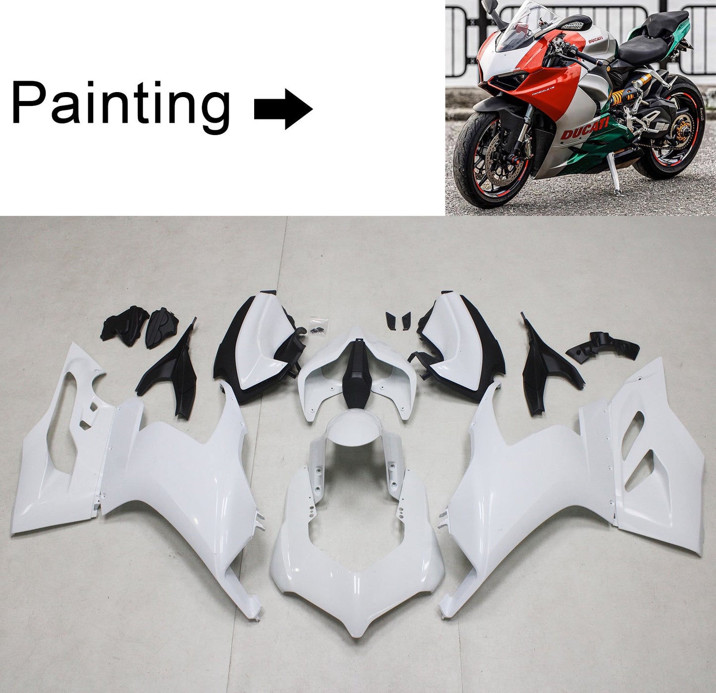 Carrozzeria kit carena iniezione Ducati Panigale V2 2020-2022