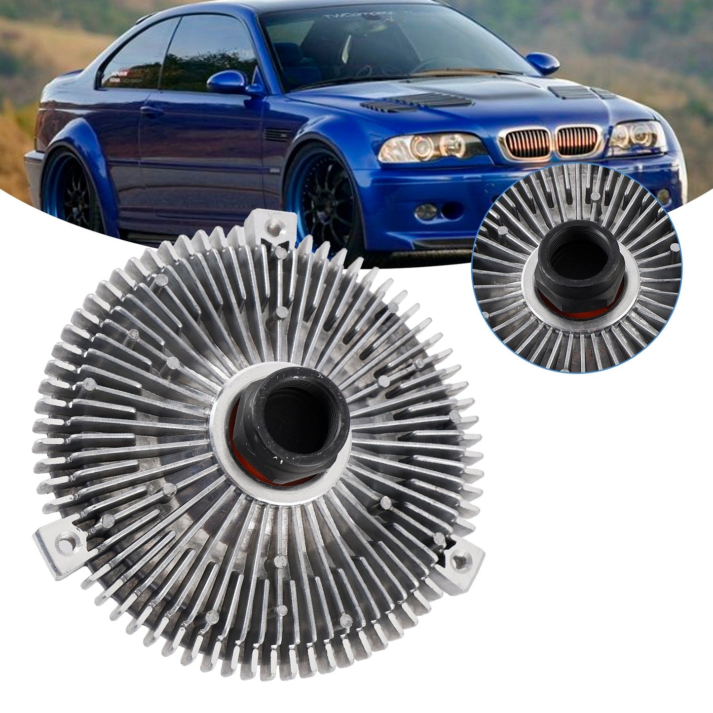 Frizione ventola di raffreddamento radiatore benzina BMW Z3 E36 I6 3.0L 2000-2003 11521719269 11521719046
