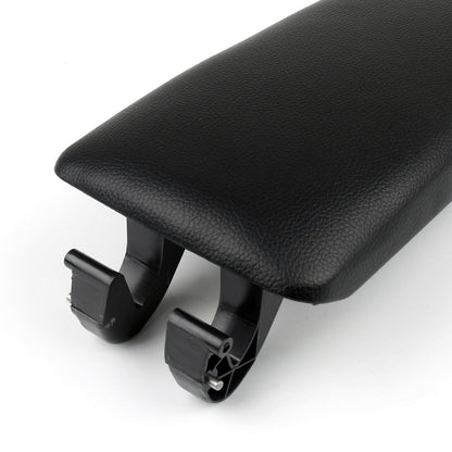 Coperchio della console centrale del bracciolo in pelle nera Audi A4 B6 B7 2001-2008 8E0864245E