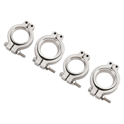 Kit di morsetti a V Wastegate TiAL MV-S da 38 mm, 4 pezzi, con viti, dadi e guarnizioni
