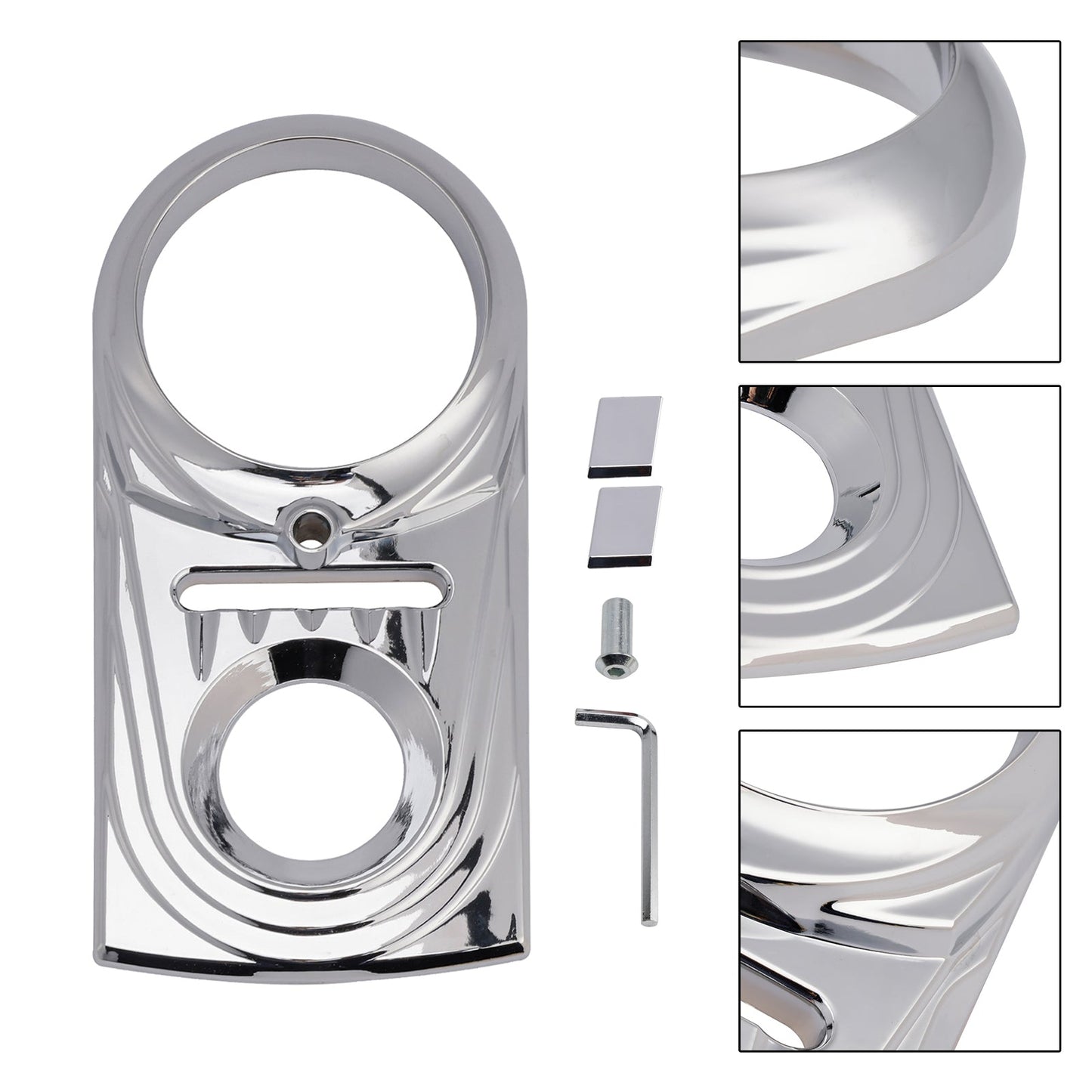 Inserto per pannello cruscotto serbatoio benzina per Softail FLSTC FXST Street Glide