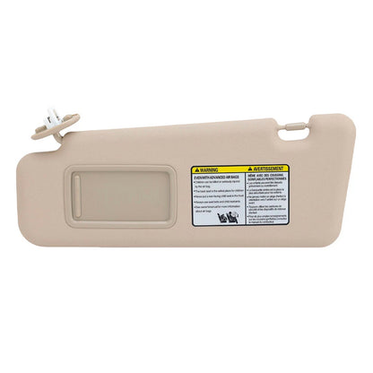 Visiera parasole sinistra beige per Toyota Highlander 2008-2013 74320-48500-E0