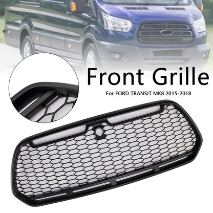 Griglia paraurti anteriore nera opaca per Ford Transit MK8 Raptor 2015-2018