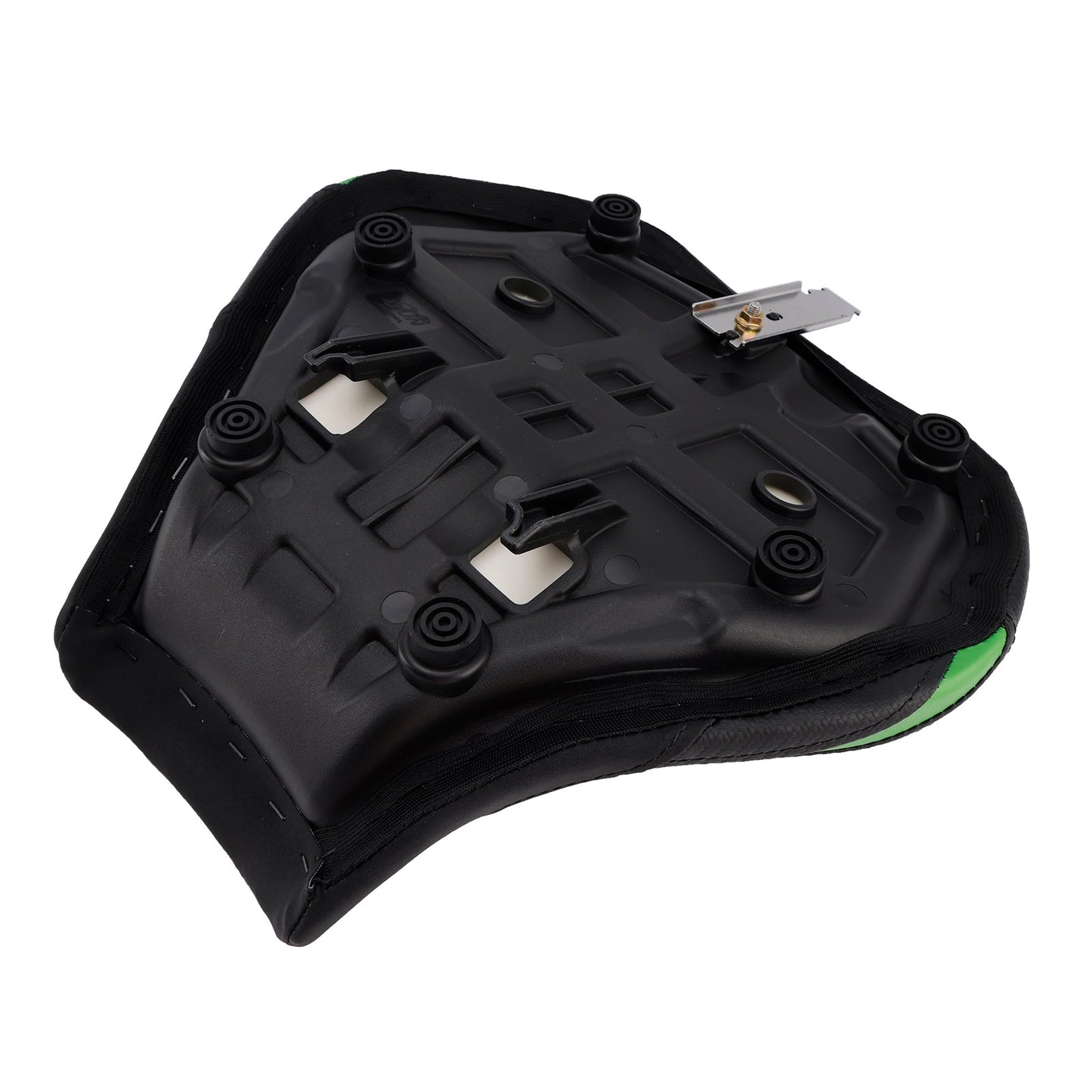 Kit cuscini passeggero Raider anteriori e posteriori per Kawasaki Ninja H2 Sx 2022-2025, colore verde.