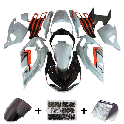 Kit carenatura iniezione in plastica ABS adatto per Kawasaki ZX6R 636 2013-2018