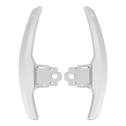 Estensione del cambio al volante per BMW Serie F F30 F31 F32 F10 X3 X5 Alluminio Argento