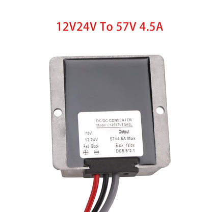 Mini convertitore di potenza step-up con cavo di alimentazione CC da 12 V/24 V a 57 V 4,5 A 256 W