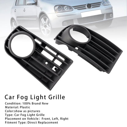 2003-2009 VW Golf V MK5 1 paio di griglie di copertura fendinebbia paraurti anteriore