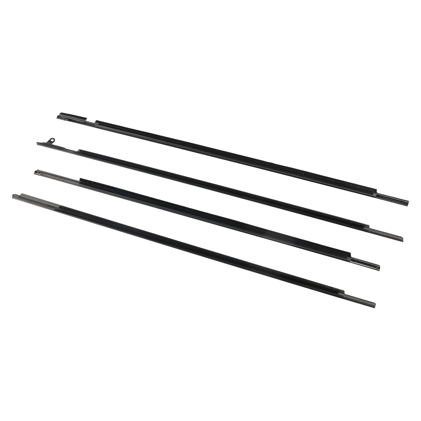 Guarnizione per modanatura esterna per finestrino cromata Toyota Venza 2009-2016 4 pezzi 757120T010