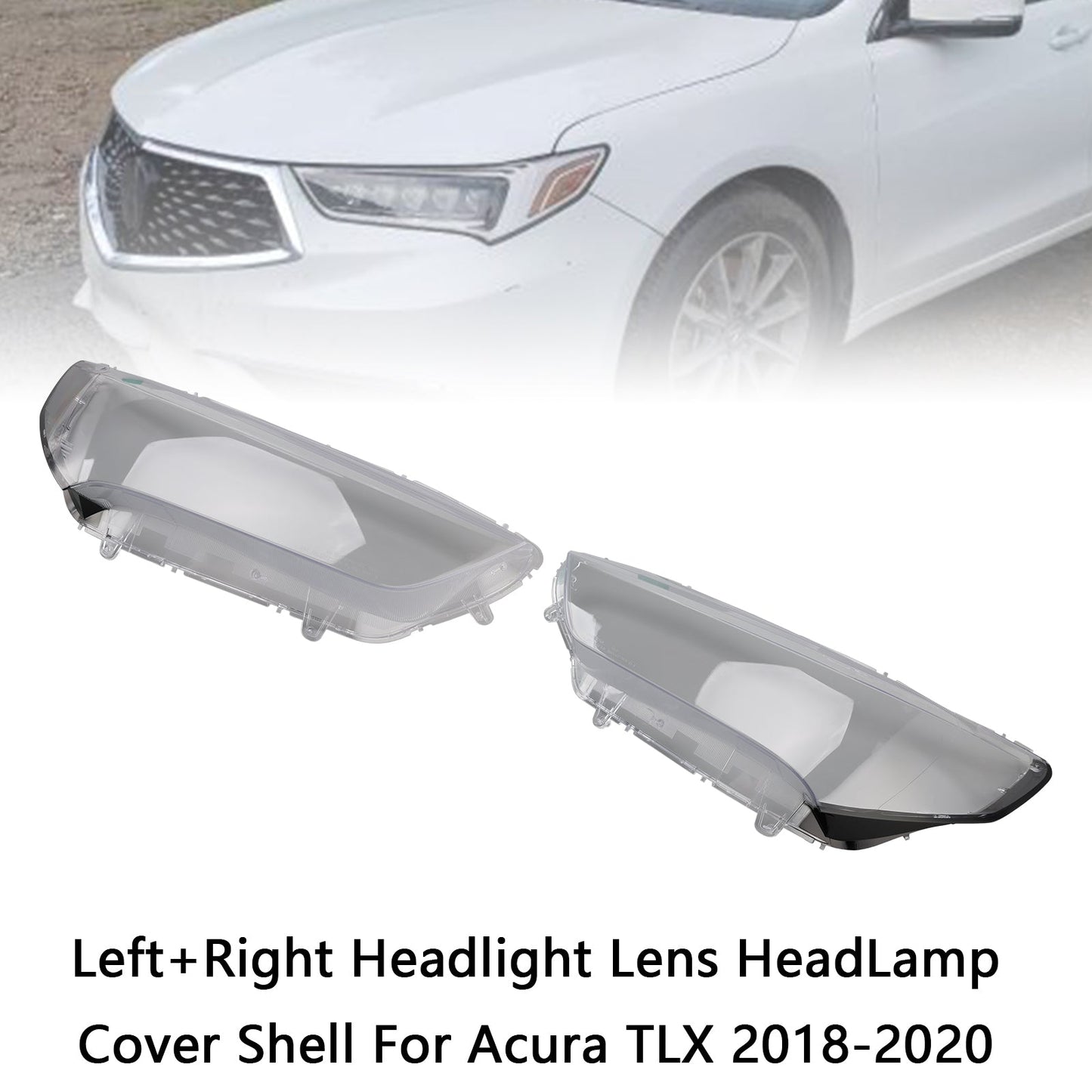 Lente del faro anteriore sinistro e destro Acura TLX 2018-2020