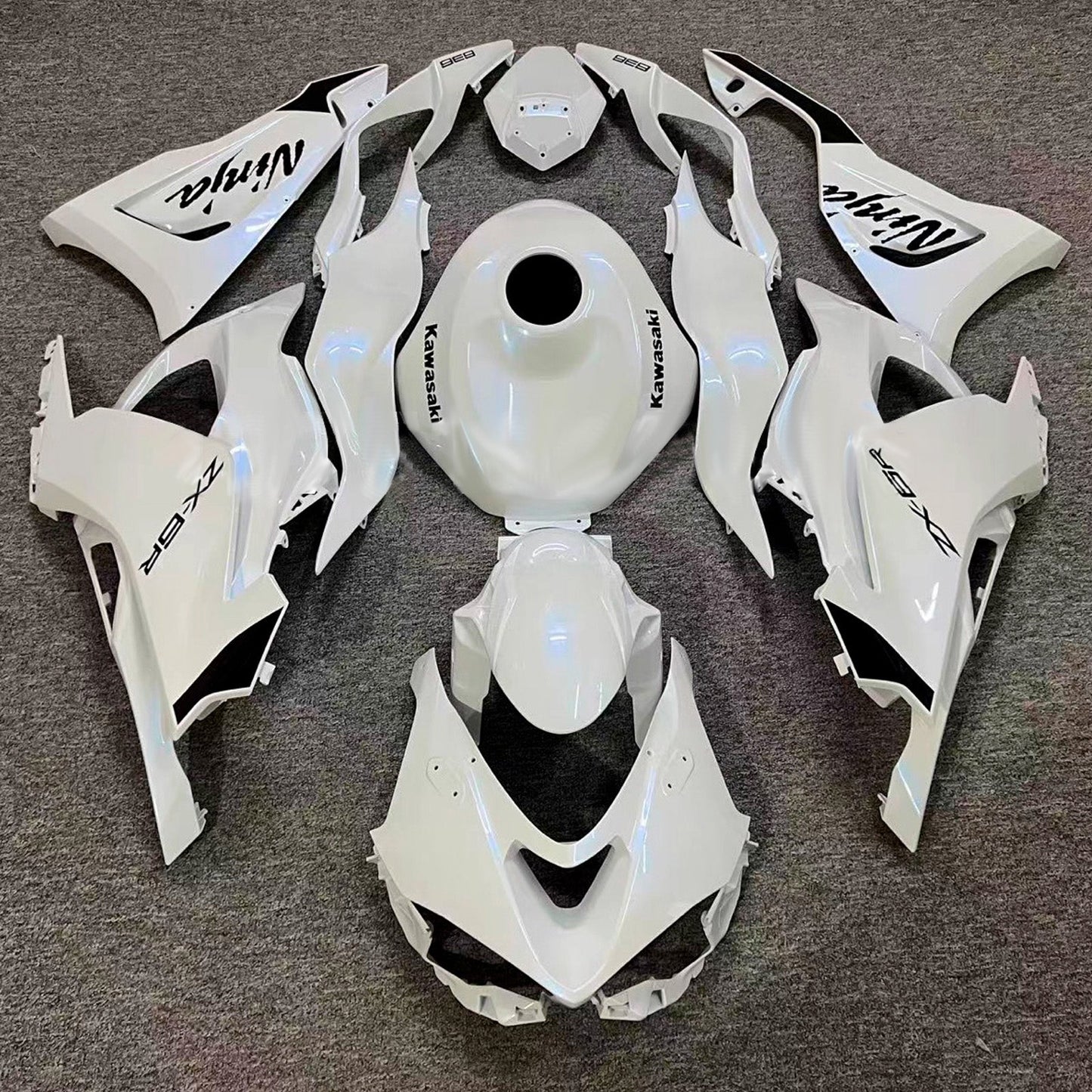 Kit carenatura iniezione in plastica ABS adatto per Kawasaki ZX-6R 2024-2026