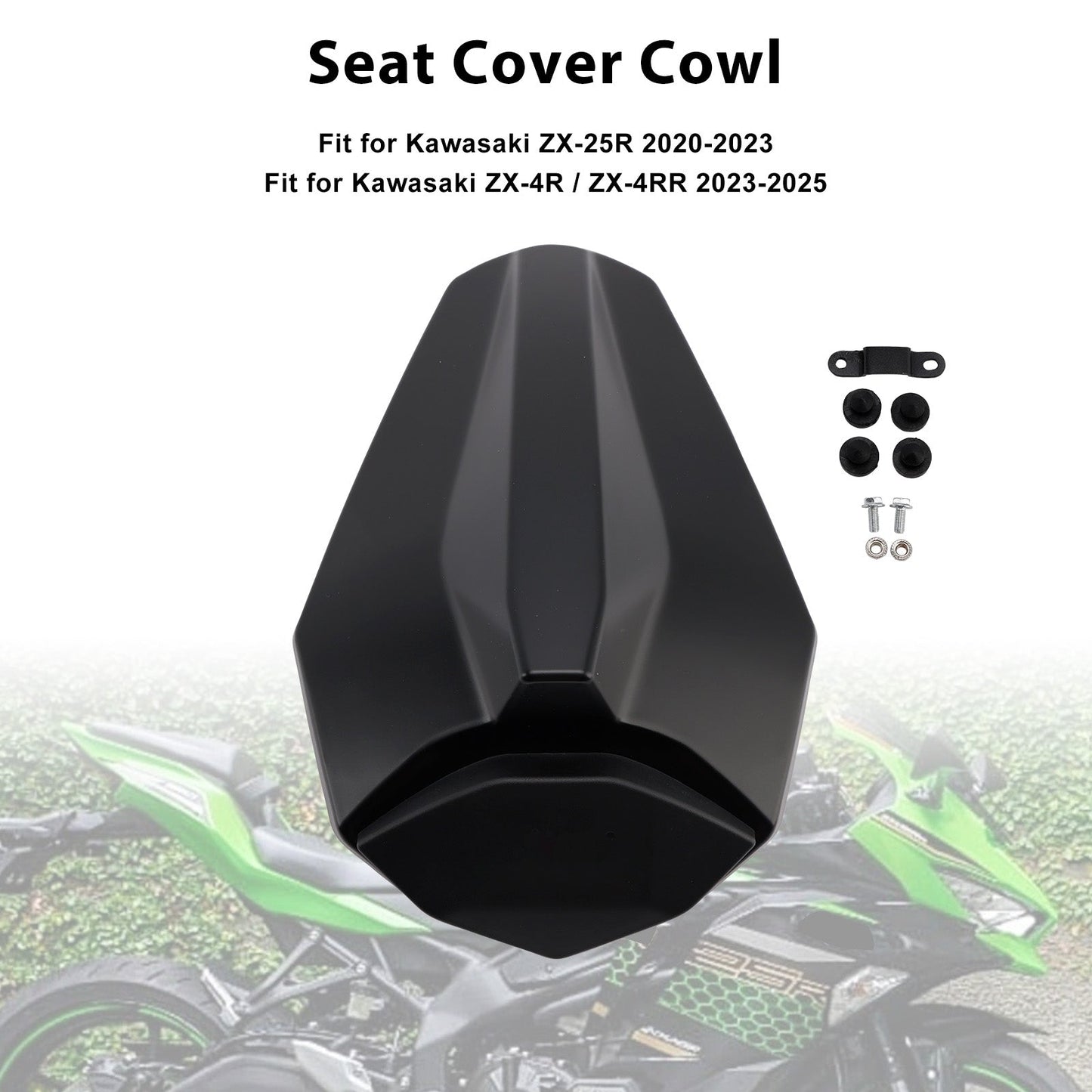 Carenatura posteriore Racing Tail per Kawasaki ZX25R ZX4R ZX4RR 2020-2025