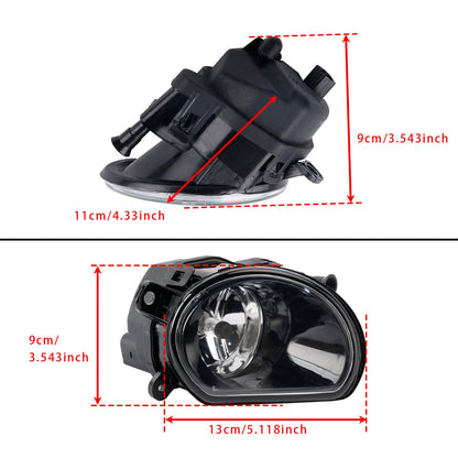 Audi A8 D3 2004-2007 Coppia fendinebbia paraurti anteriore laterale 4E0941700A