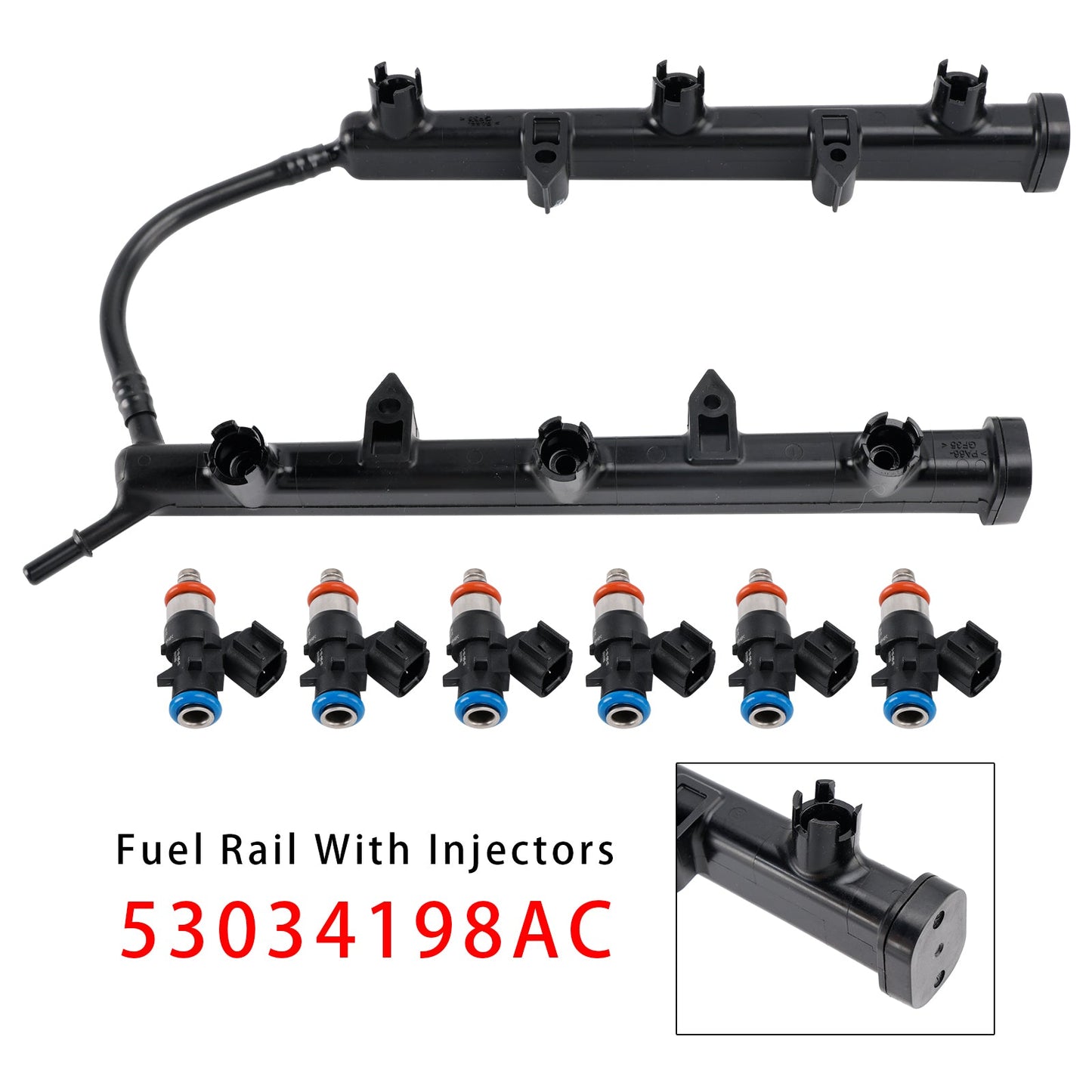 Rampa di alimentazione con iniettori per Jeep Grand Cherokee 2011-2024 05184079