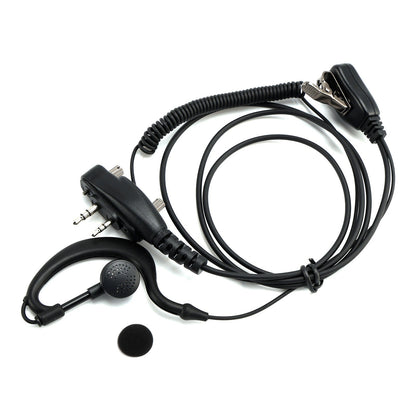 Cuffie con gancio auricolare curvo ICOM F1000-011 per ICOM A16 IC-F3230 F4230D F1100 F2100D