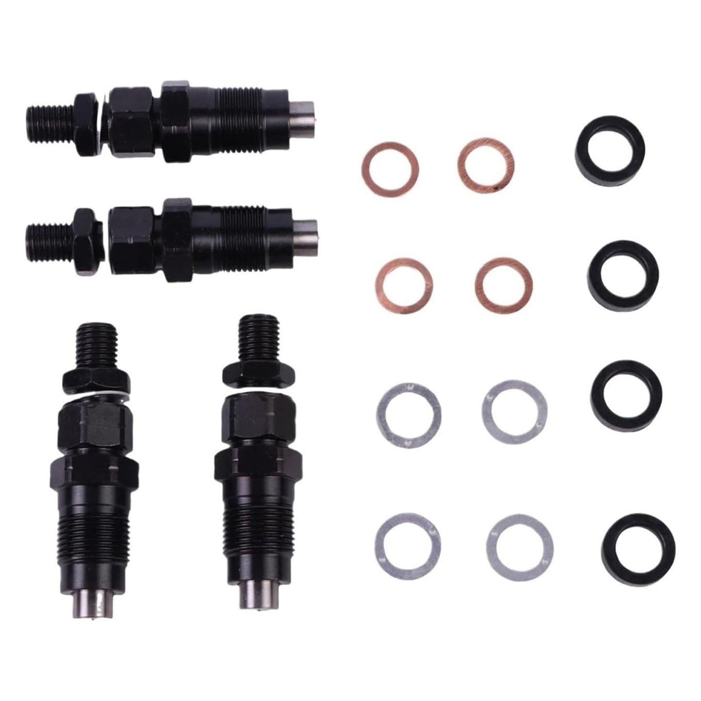 4 pezzi di iniettori di carburante per motore Toyota 3L Hilux Hiace 2.8L 23600-59105