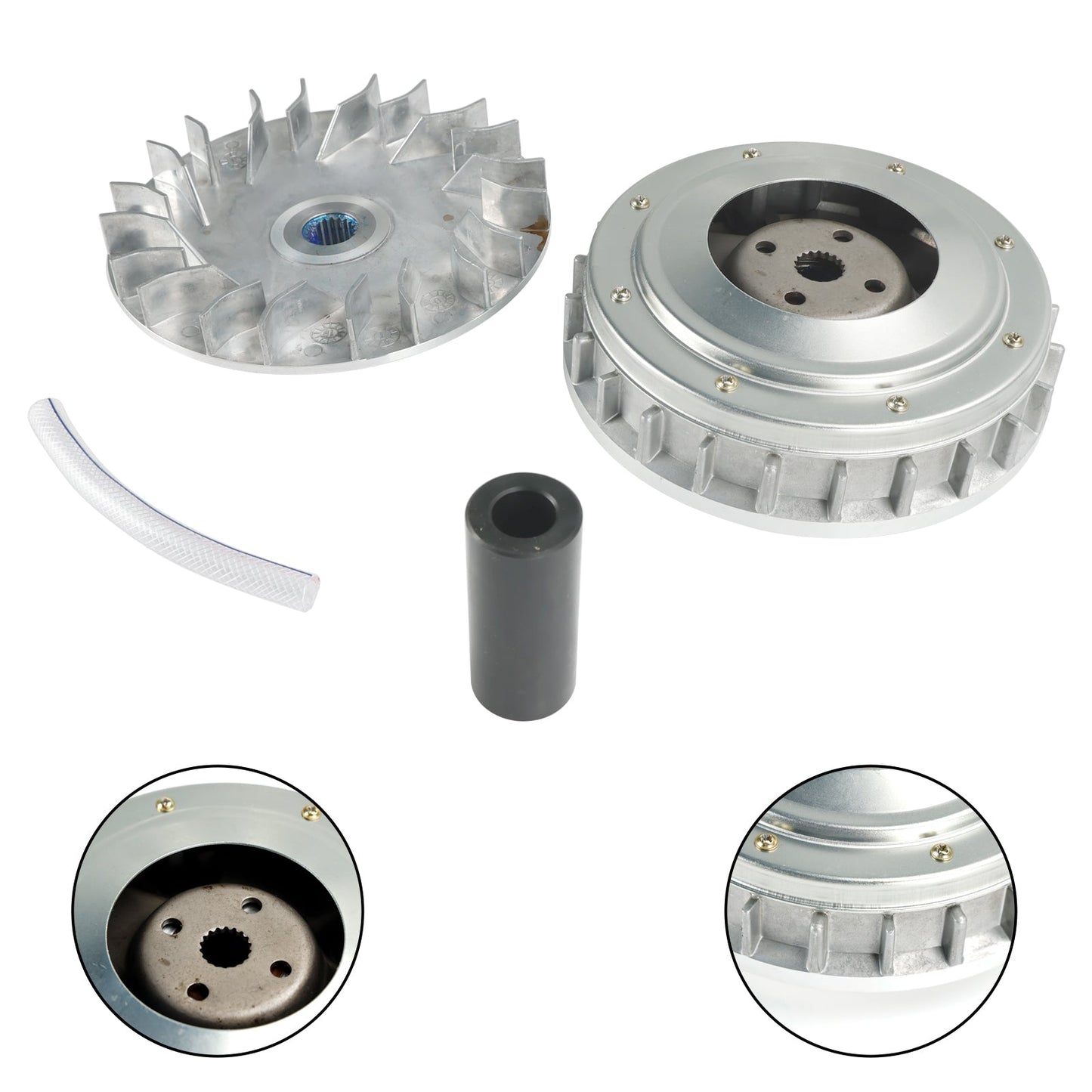 2004-2007 Yamaha YXR660FA Rhino 660 Set completo variatore anteriore 5Km-17620-00-00
