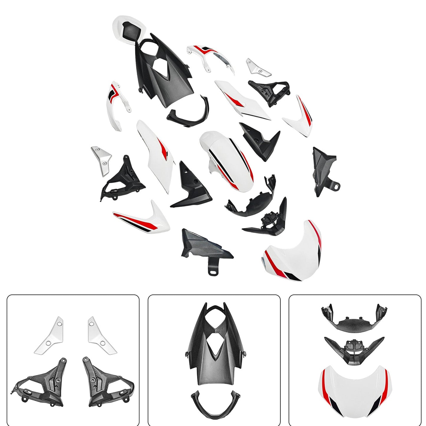 Kit di carene iniettabili per Street Triple 765 R/RS 2020-2022