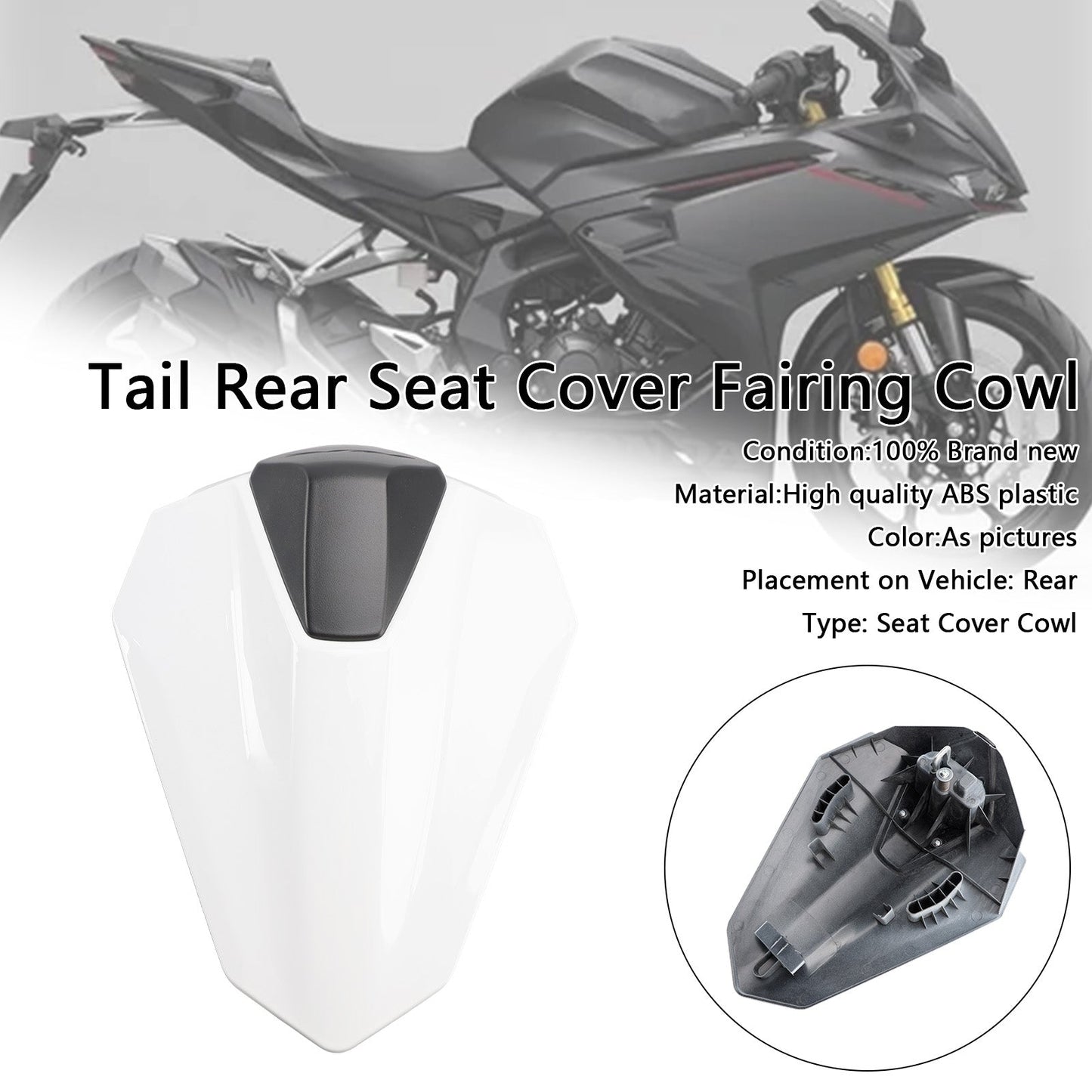 Copertura per carenatura del sedile del passeggero posteriore Honda CBR250RR 2023-2024