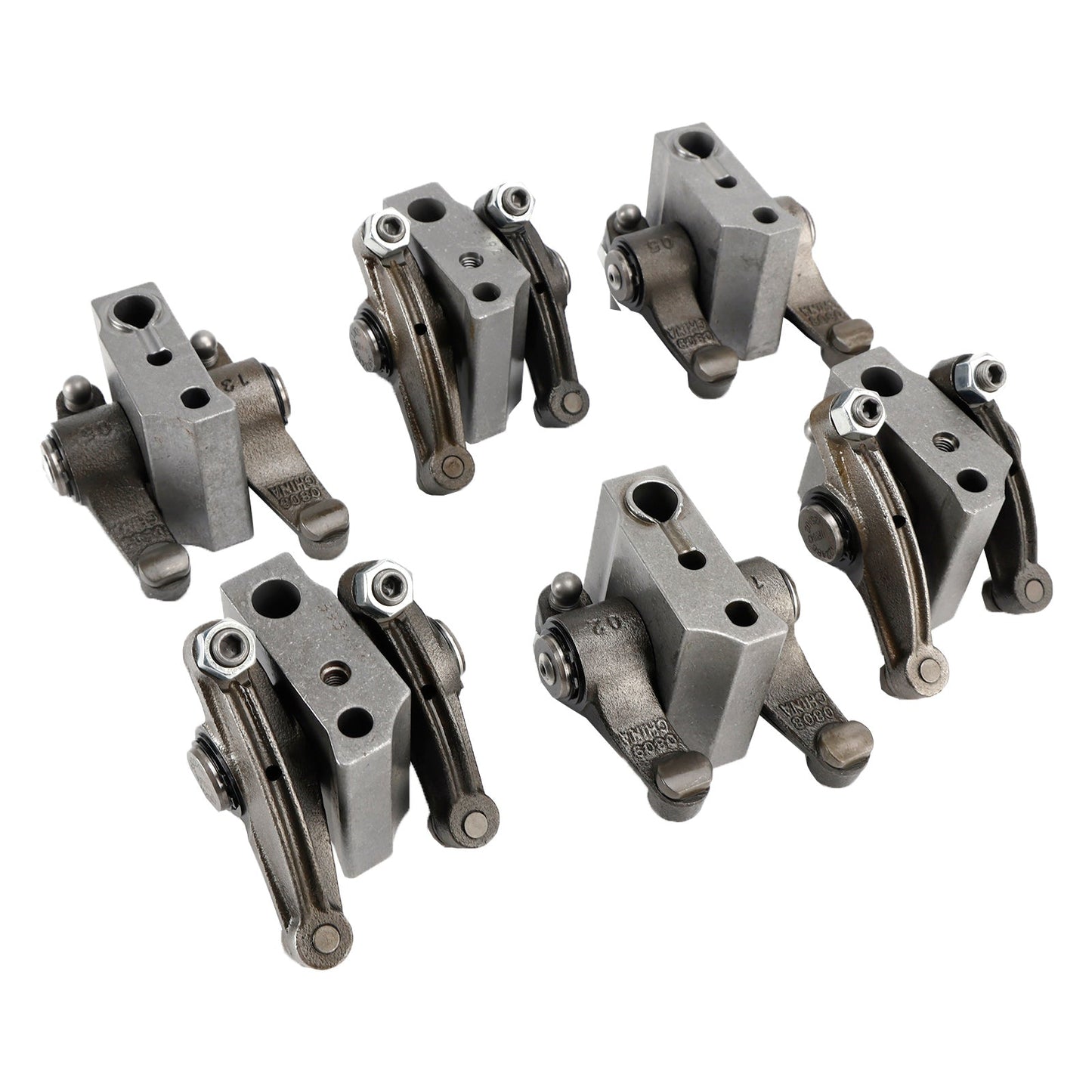 6 * Supporto per armi da rocker di scarico di aspirazione Set per Cummins Dodge 5.9L 12V 3934920