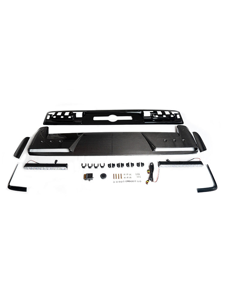 Spoiler anteriore a LED per tetto, compatibile con Mercedes Benz Classe G W465 B800 (modelli dal 2025 in poi).