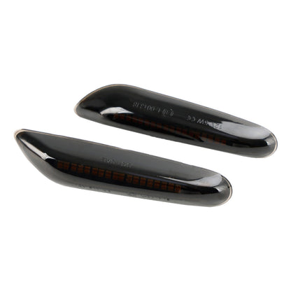Indicatore di direzione laterale lampeggiante sequenziale a LED per BMW E90 E92 E60 E87 E82