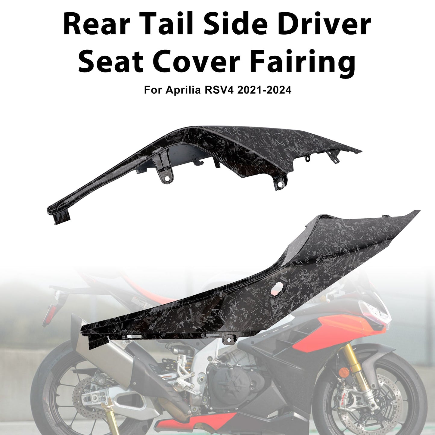 Carenatura coprisella lato passeggero Aprilia RSV4 2021-2024