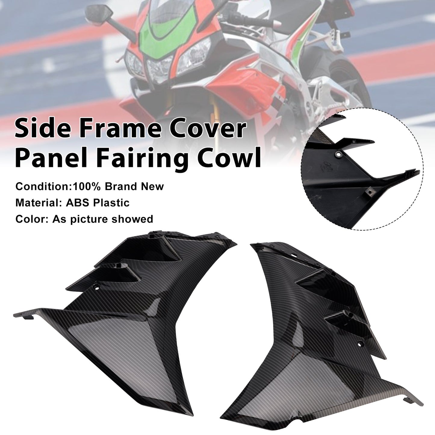 Pannello di copertura del telaio laterale per Aprilia RSV4 2021-2024