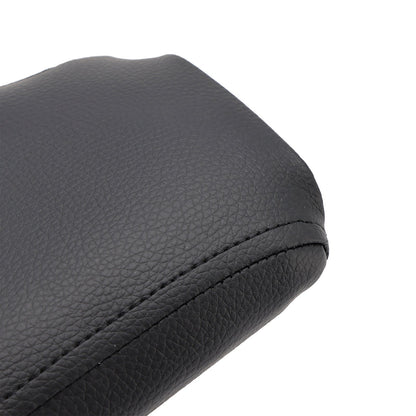 Coperchio della console centrale del bracciolo in pelle nera per BMW E90 E91 E92 E93 51169134486