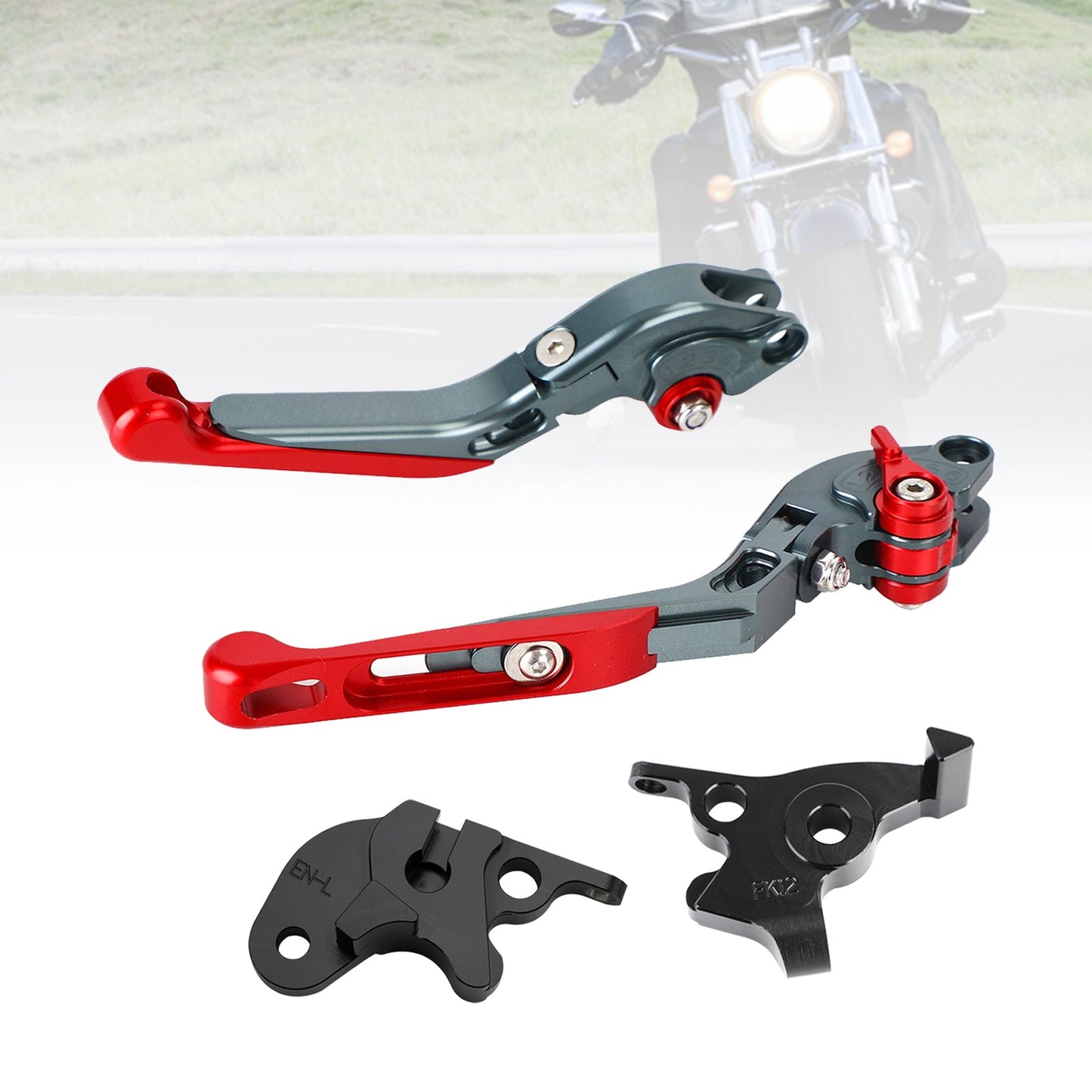 Leva freno frizione regolabile adatta per CFMOTO 250NK ABS 150NK 2019-2021