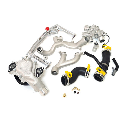 Jaguar F-Pace 3.0L V6 2017-2020 - Kit sistema di raffreddamento a gas Motore sovralimentato LR092992 LR090630