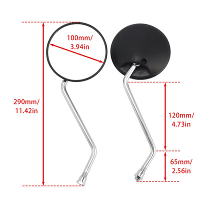 SPECCHIETTO RETROVISORE 10MM PER HONDA NX 650 DOMINATOR 88-92 XL125V VARADERO 01-06