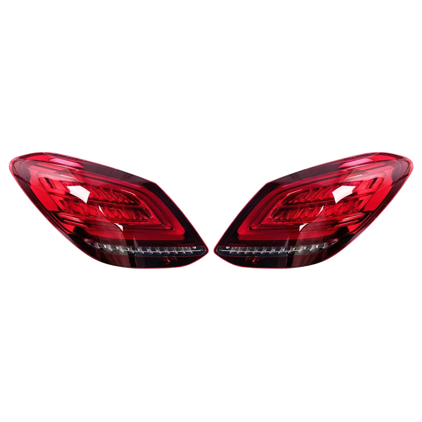 Mercedes Benz W205 Facelift C63 AMG S Base 2019-2021 Fanale posteriore a LED sinistro+destro, luce freno 059067103 2059067203