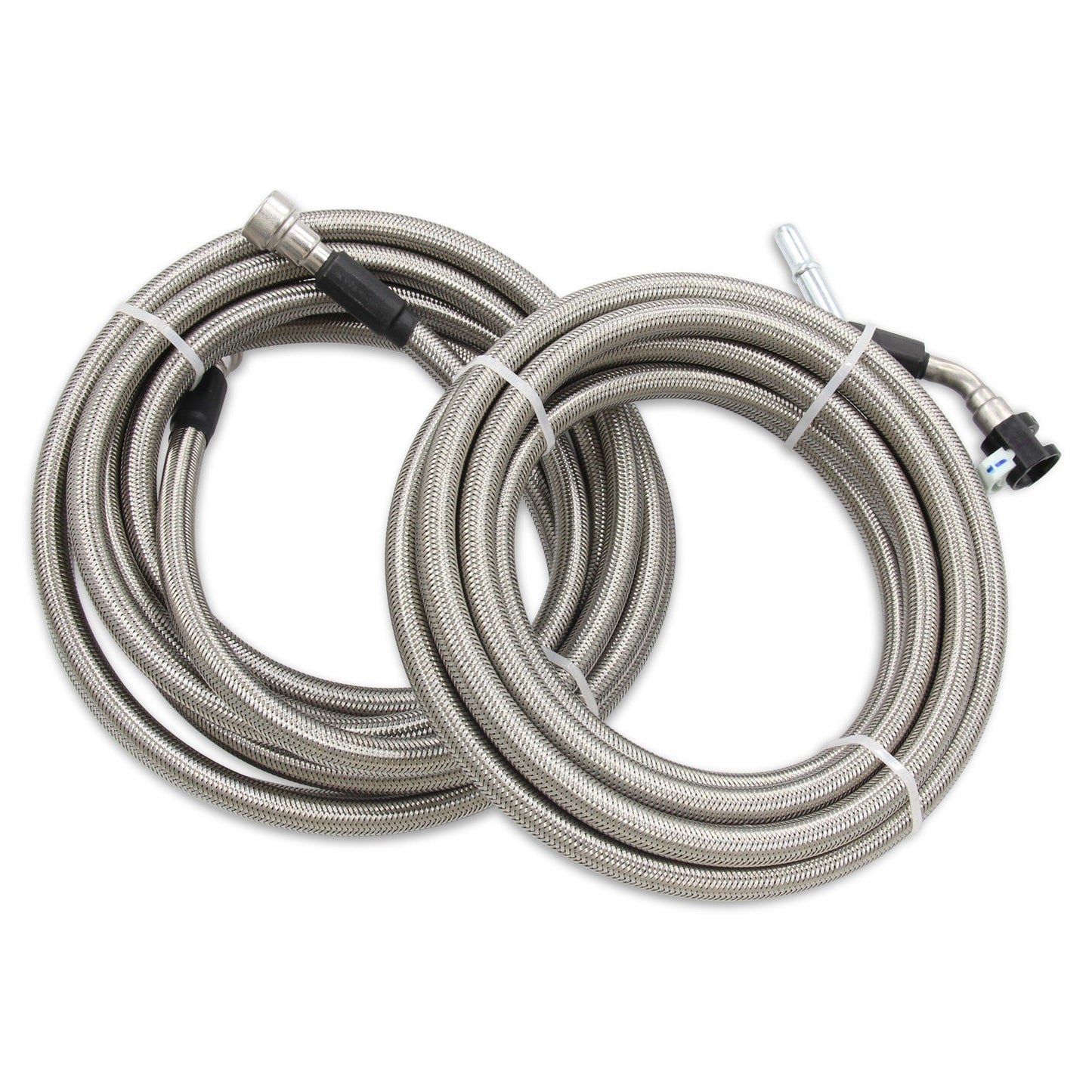 PontiacG5 2007-2008, 2.4L l4 GAS, Kit tubo carburante intrecciato in acciaio inossidabile Quick Fix QFF0015SS