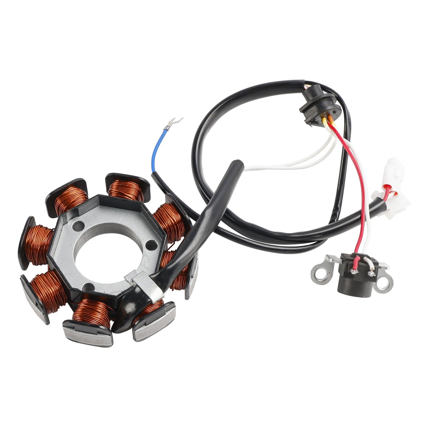 Statore alternatore 8 bobine per Yamaha YBR125ED 2005-2006 YBR125ESD 2008-2012