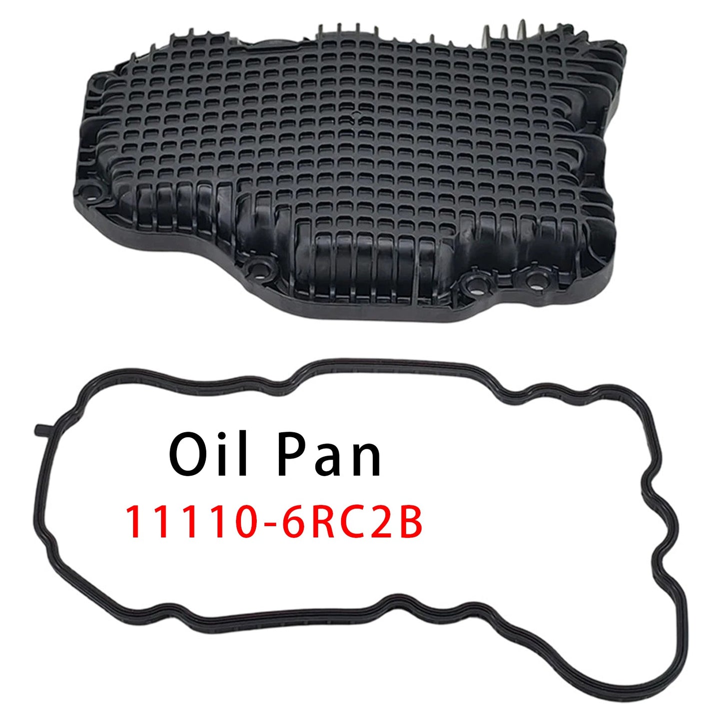 Coppa dell'olio motore con guarnizione 11110-6RC2B per Nissan Rogue 1.5L 2023-2025